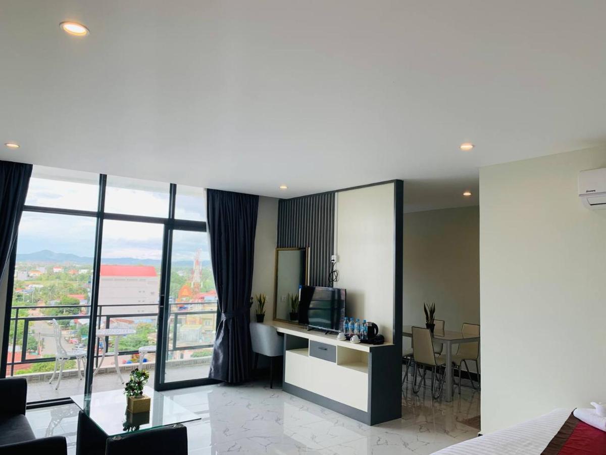 Kampot Sunny Hotel Экстерьер фото
