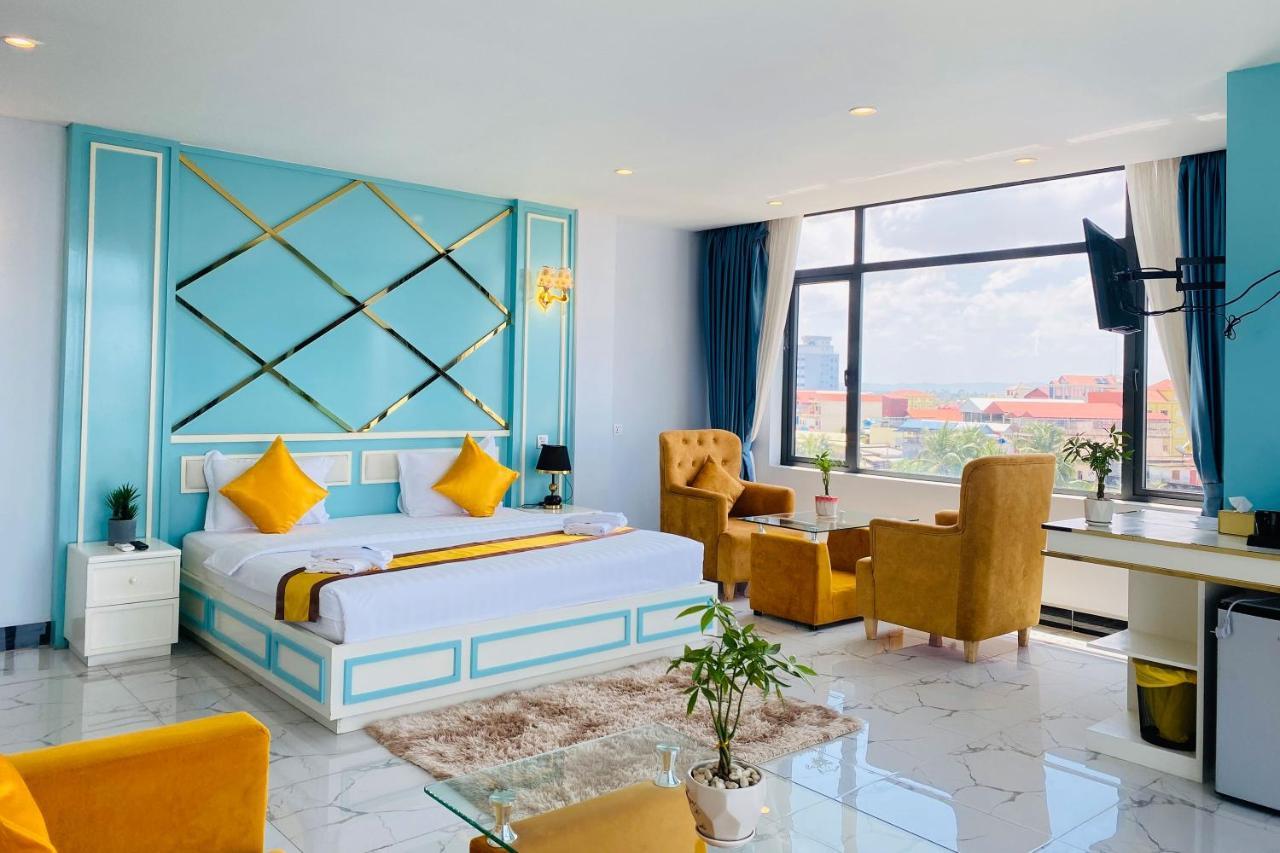 Kampot Sunny Hotel Экстерьер фото