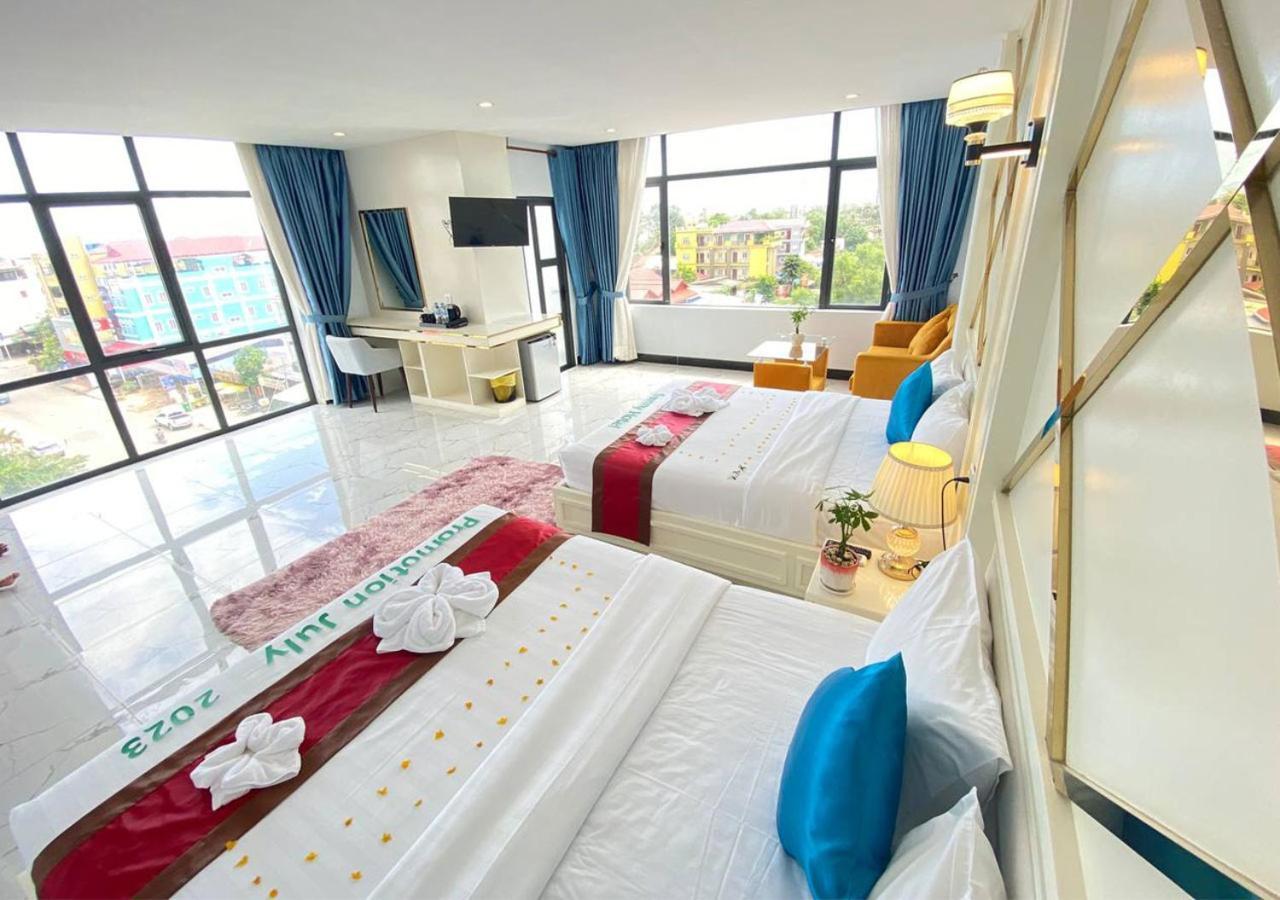 Kampot Sunny Hotel Экстерьер фото